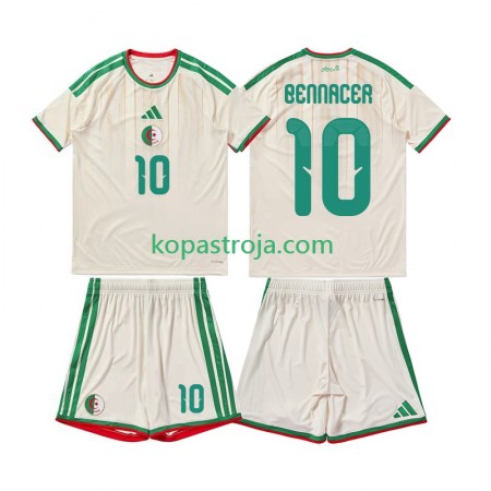 Billiga Fotbollströjor Algeriet Ismael Bennacer 10 Barn Hemma tröja 2026 Kortärmad